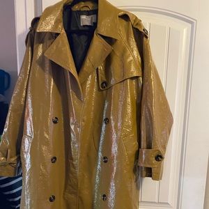 ASOS plus size trench raincoat size 18